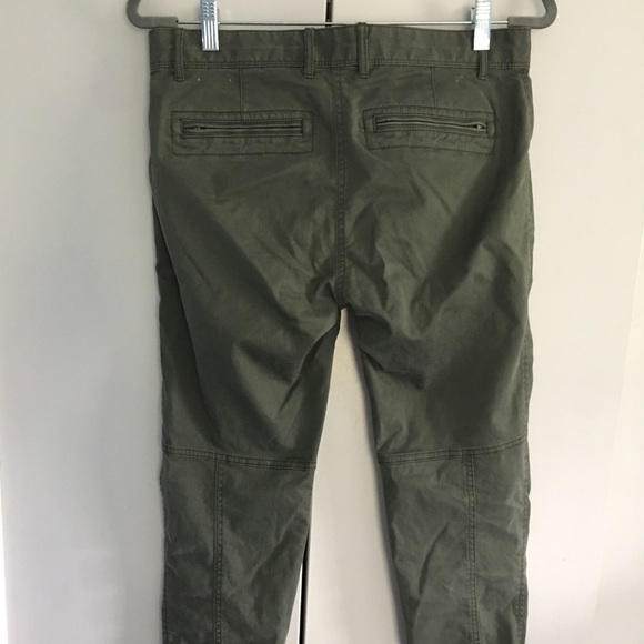 Olive capris - Picture 3 of 4